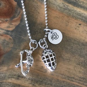 thumbnail image 2 of Ice Hockey Goalie Mask Necklace - Perfect Hockey Mom Jewelry & Fan Gift Idea 2 of 13