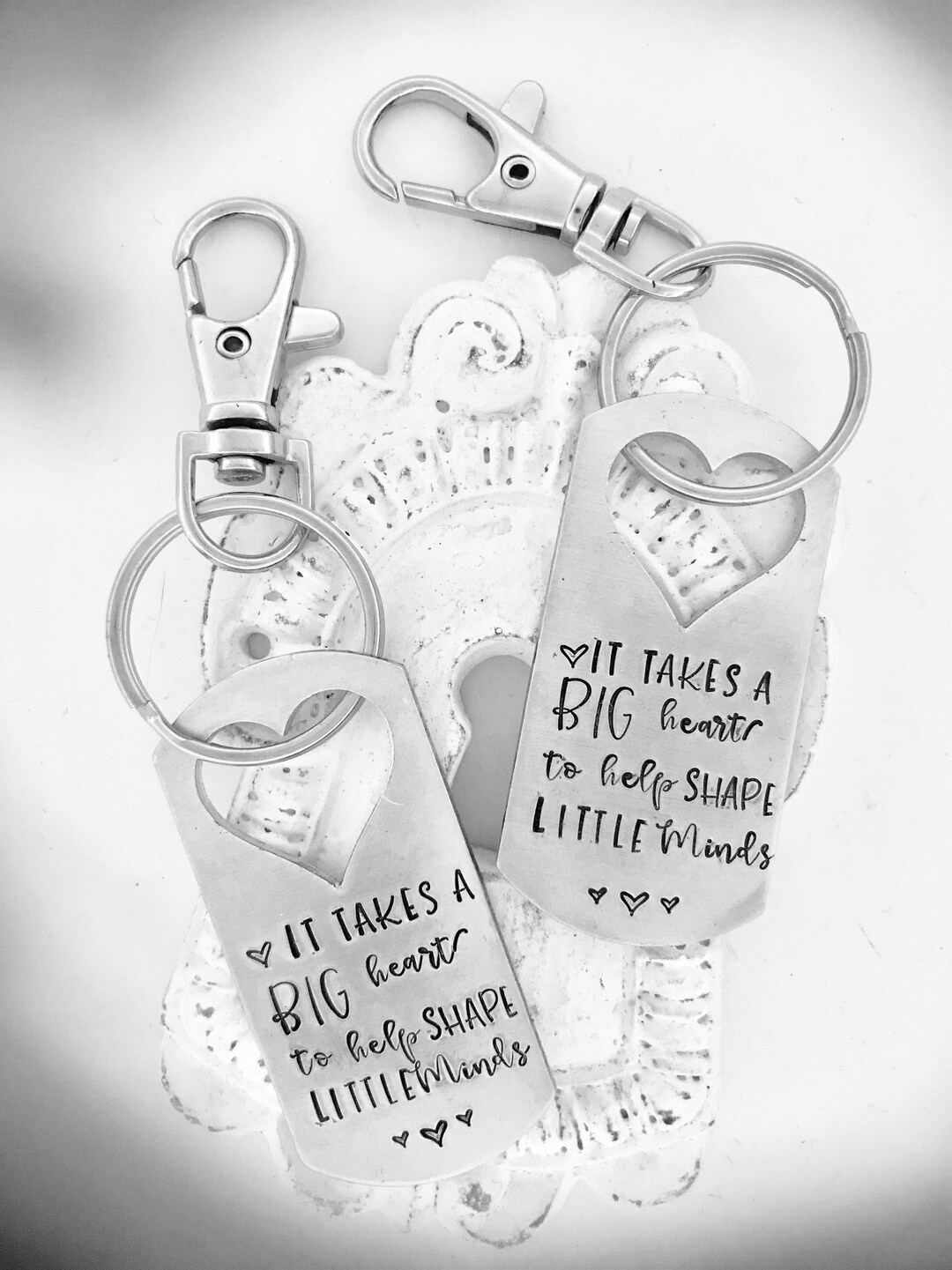 Teacher Gift Teacher Key Chain Preschool Teacher Gift Day Care Etsy