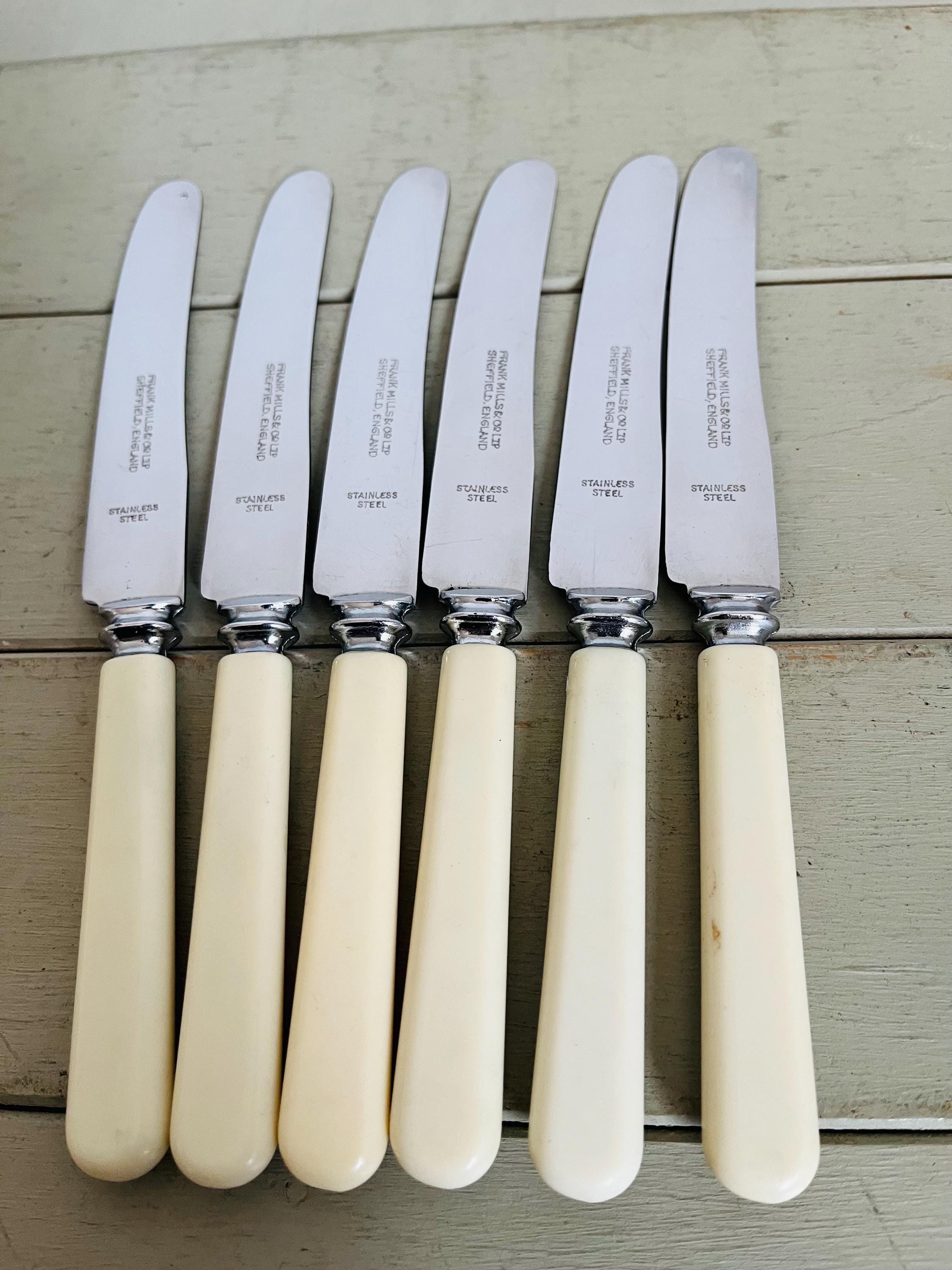 100年前のフォークとナイフセット　骨董品　マンモス牙 100年前のフォークとナイフセット 骨董品 マンモス牙 100年前の