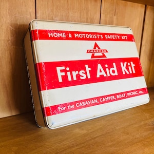 Lovely Vintage First Aid Tin