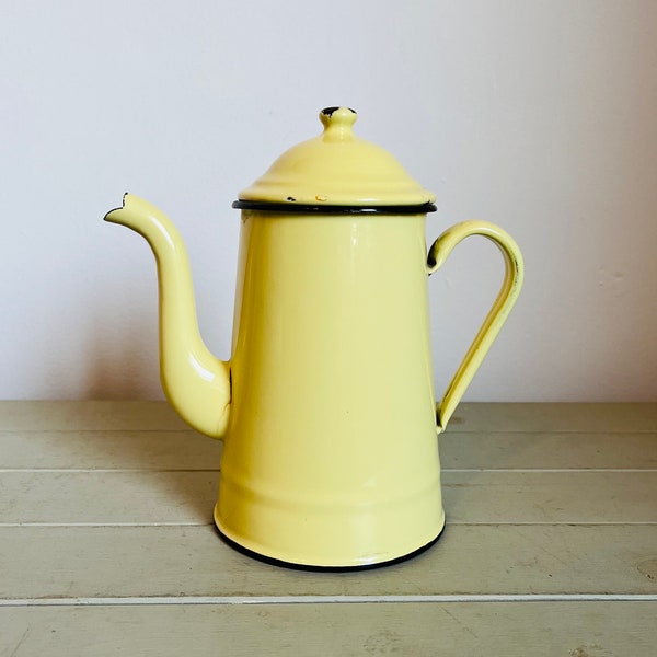 Enamel Coffee Pot Etsy