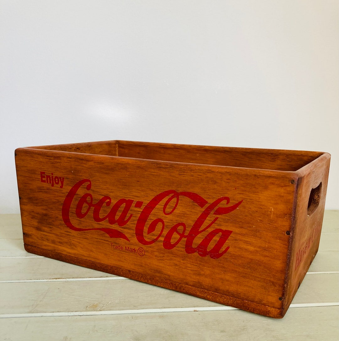 Rustic Solid Wood Storage Box - Etsy