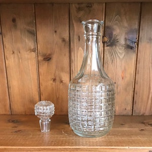 Lovely Vintage Glass Decanter