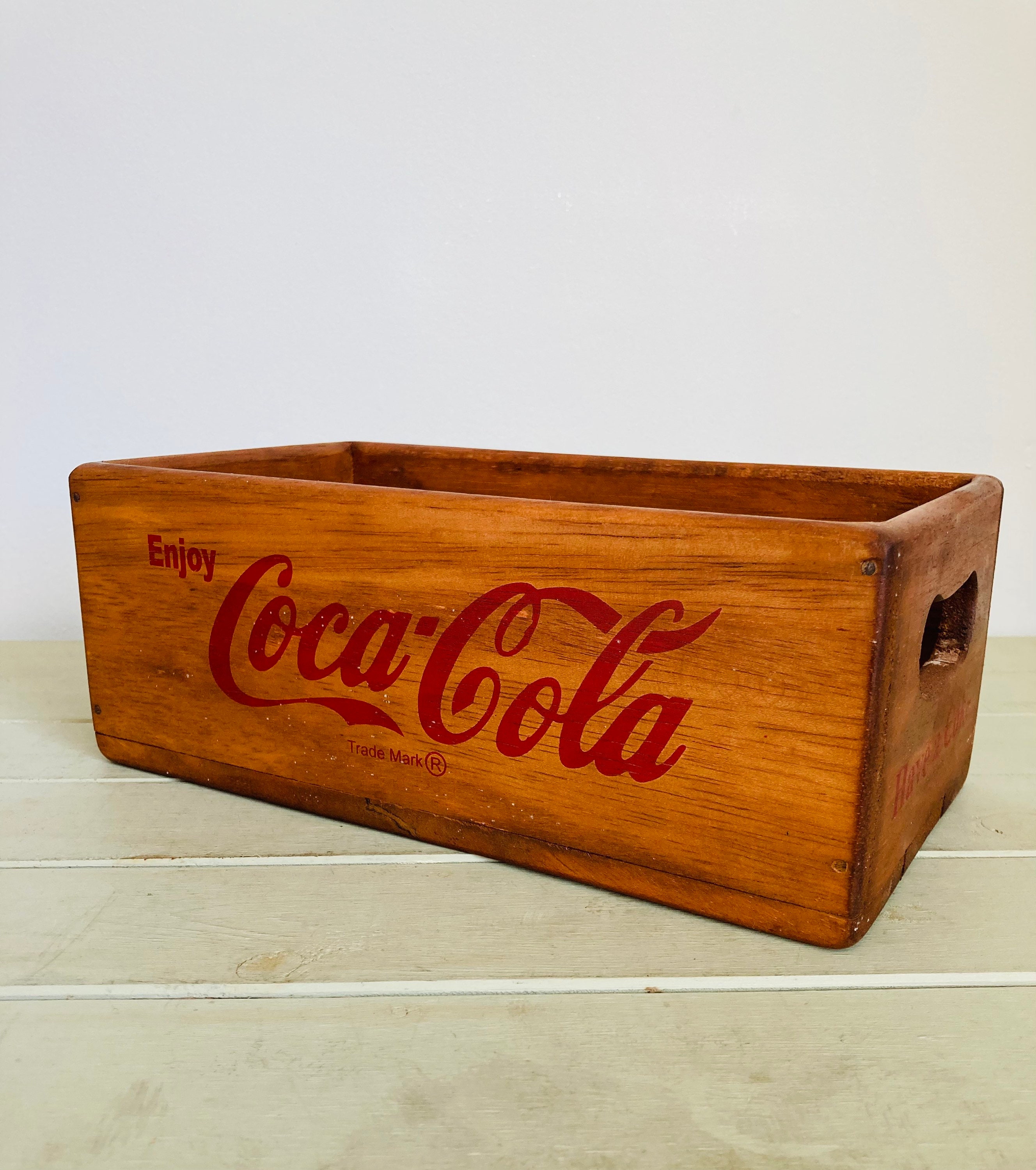 Wood coca cola crate - Etsy 日本