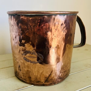Vintage Copper Jug Planter – Malbec & Gilloux Beziers Hersult