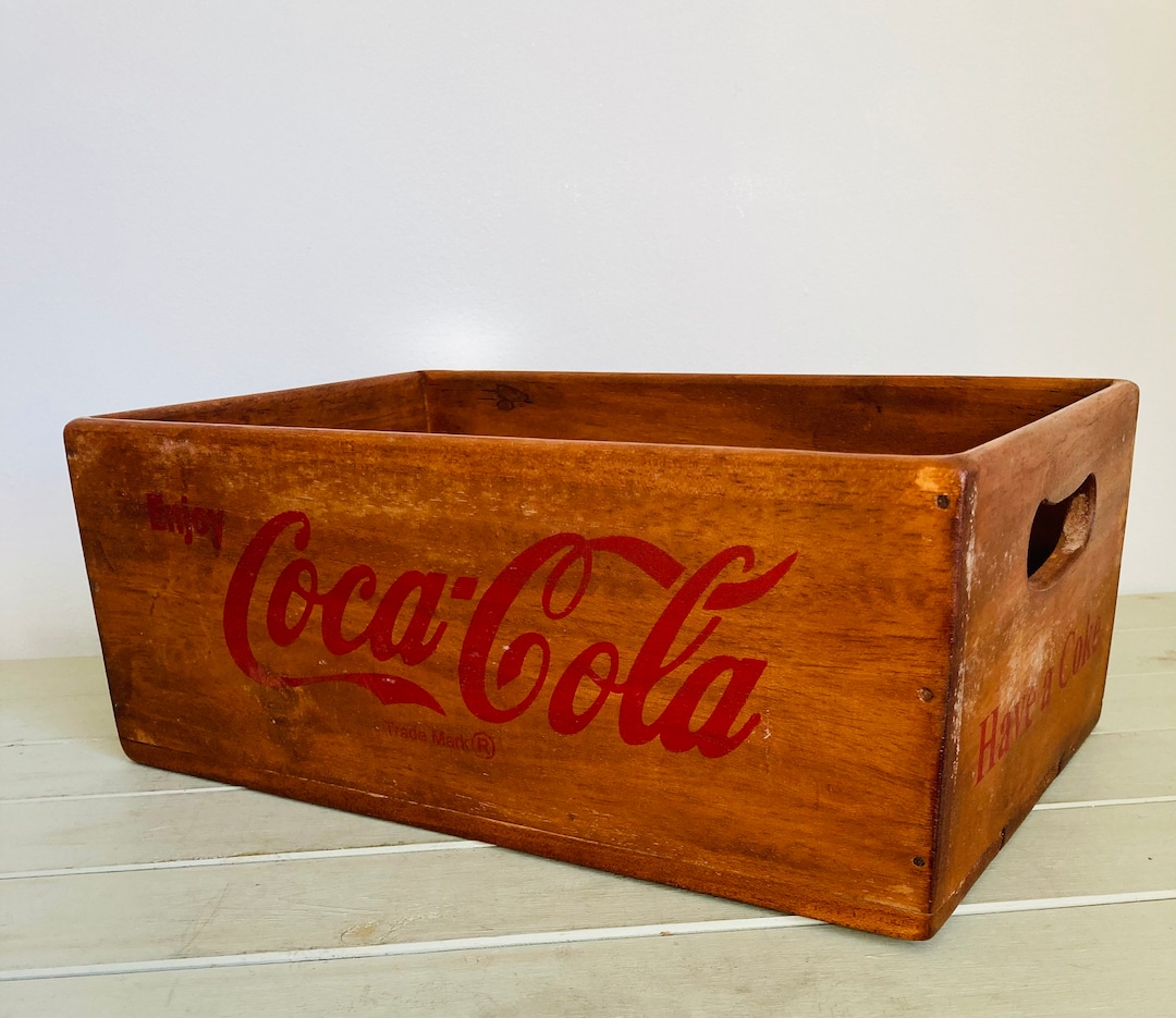 Rustic Solid Wood Storage Box - Etsy