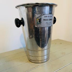 Lovely Vintage Grand Vin D’Alsace Preiss-Zimmer Ice Bucket