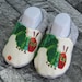 Mar reviewed Caterpillar patterned handmade baby booties, available in sizes up to 24 months! Cute! Baby Shower! Baby slippers!