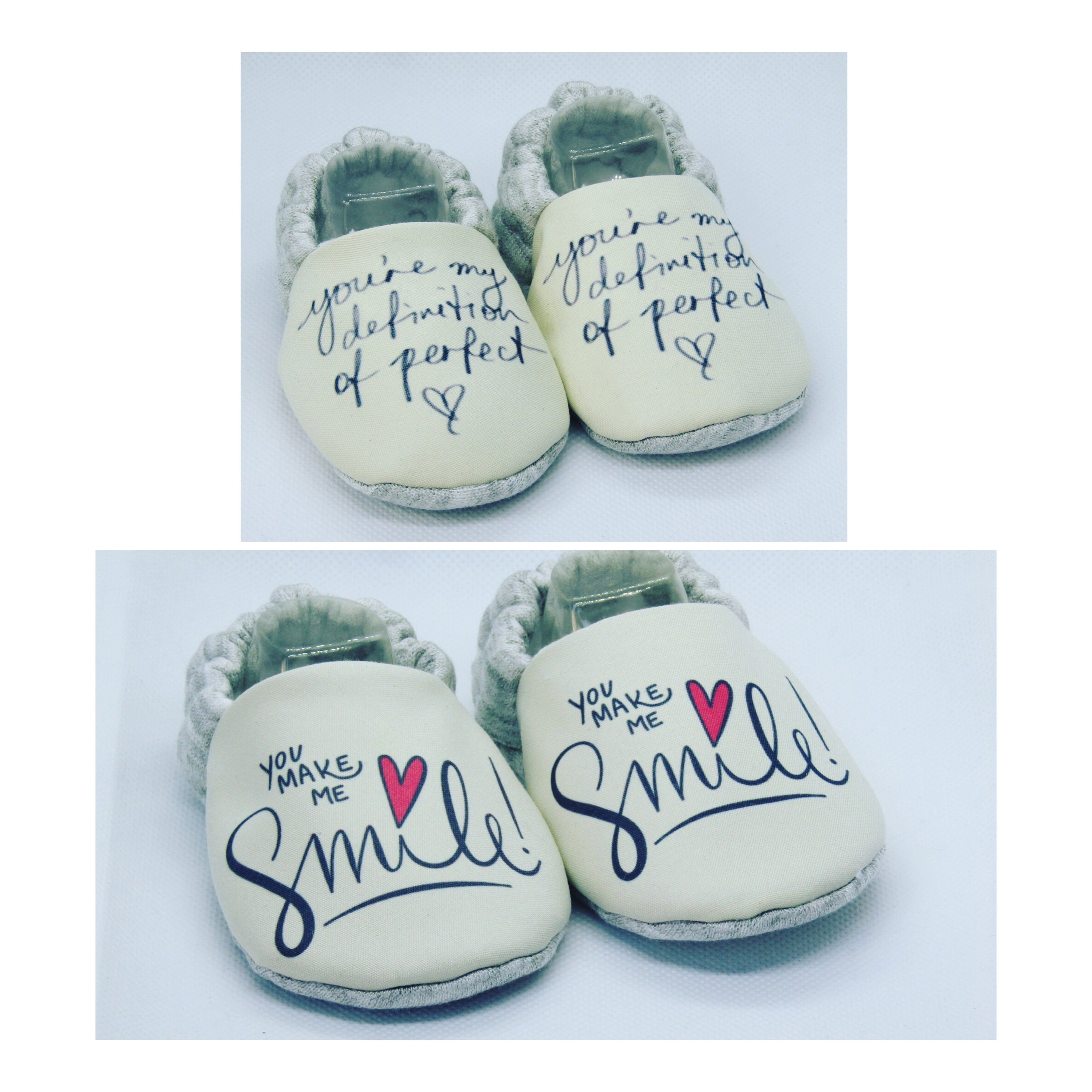 Unique printed baby booties perfect baby shower present Etsy