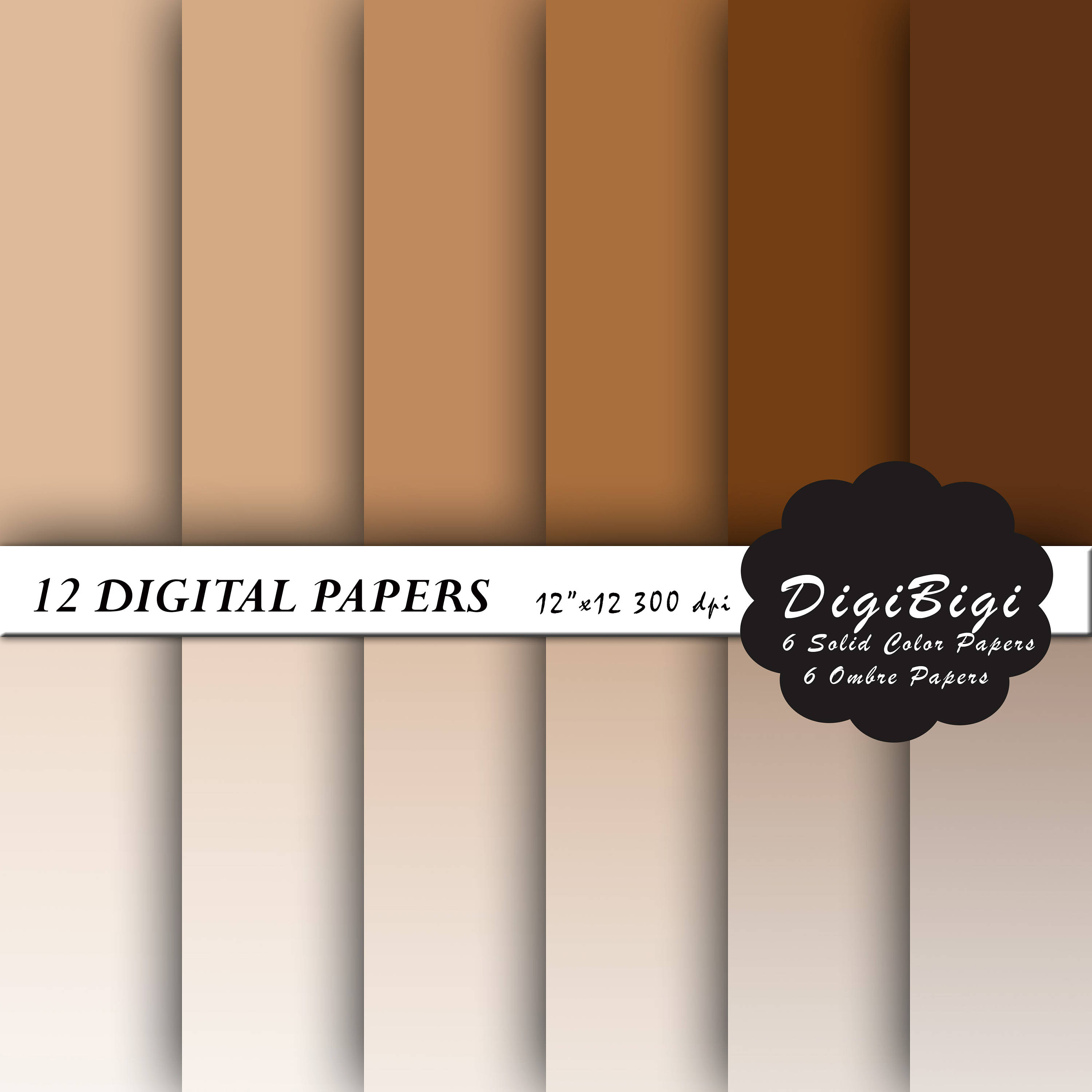 brown shades digital paper, brown shades background, brown shades  scrapbook, brown shades scrapbook paper