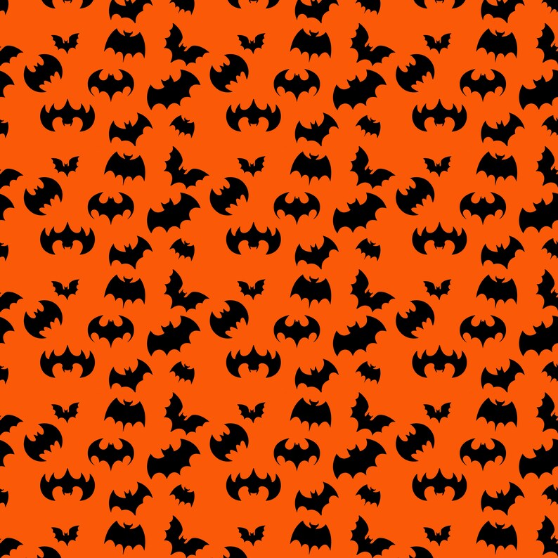 Halloween Digital Paper, Trick or Treat Paper, Halloween Patterns ...