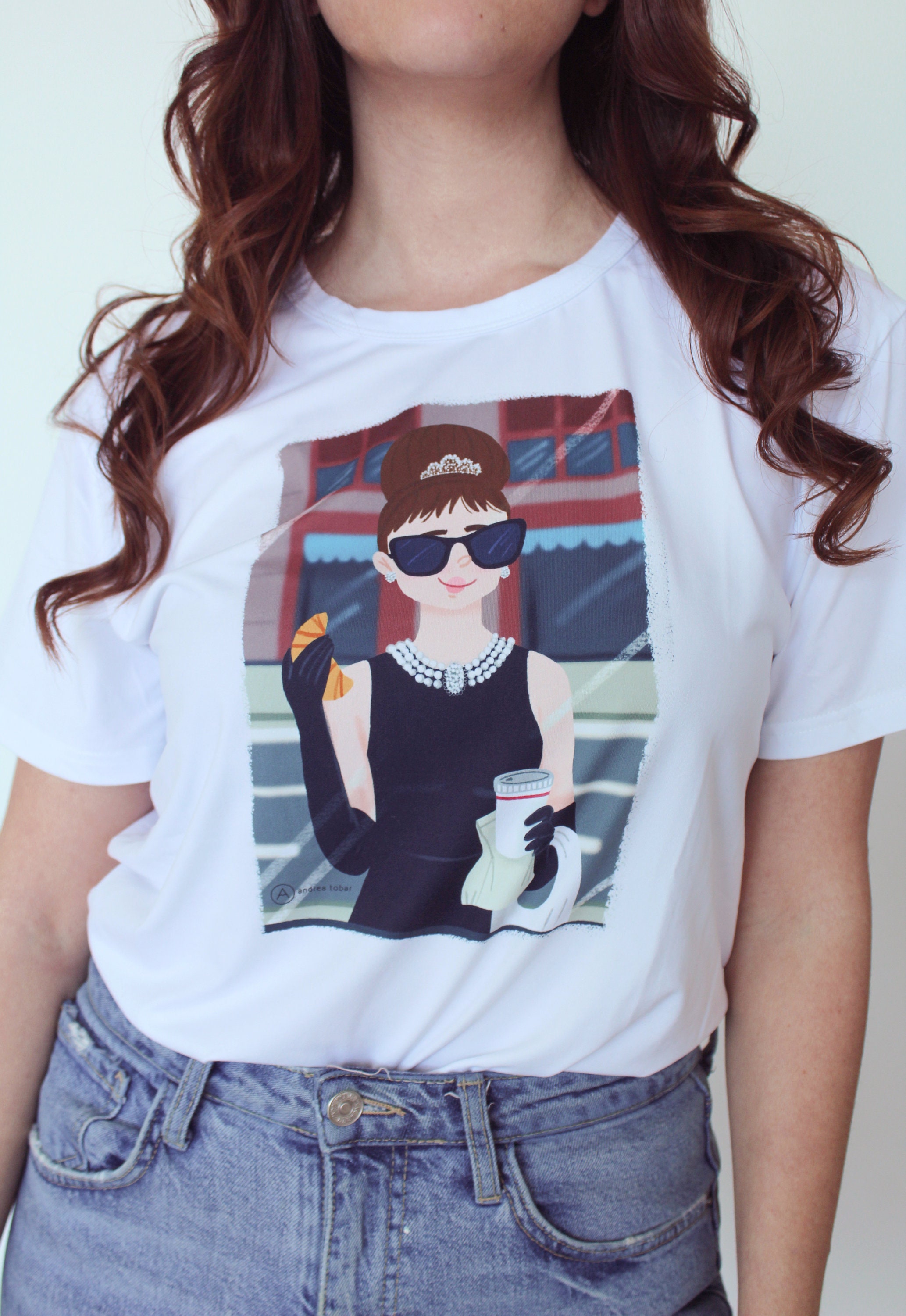 audrey hepburn breakfast at tiffany's t shirt