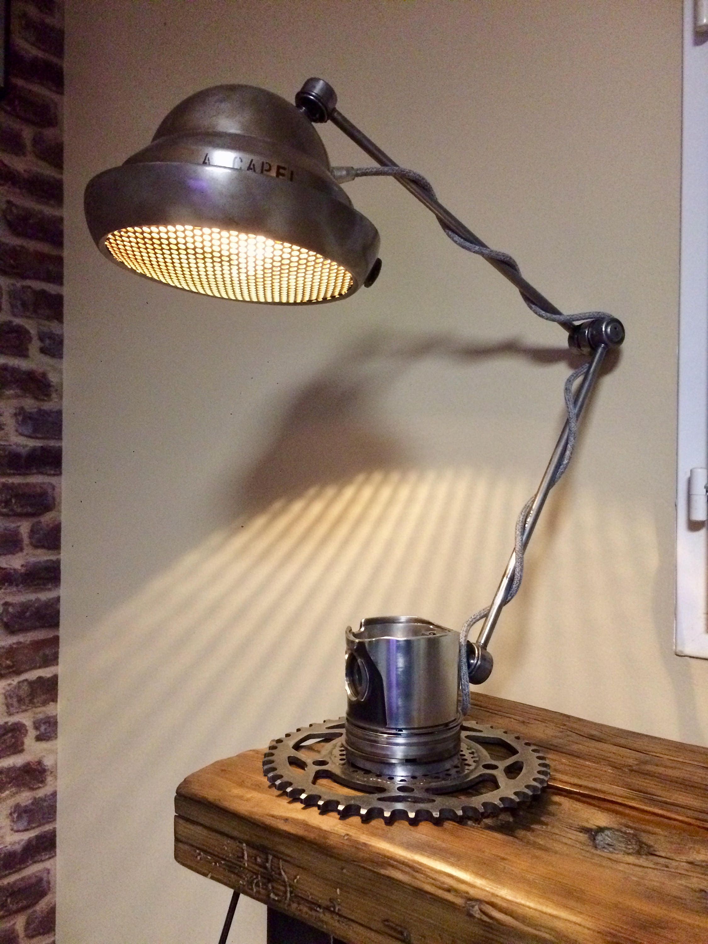 Lampe Esprit Industriel/Industrial Lamp