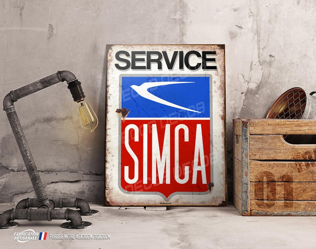 Decorative Metal Garage Sign