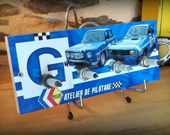 Renault R8 and R12 Gordini wall key holder