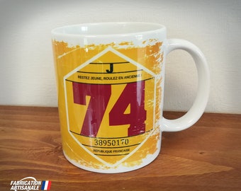 Mug ancienne vignette auto 1974