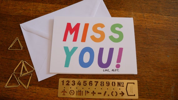 Clintons Abschiedskarte – 'Sorry You're Leaving', 127 X 178 Mm, Mit Regenbogen-Schrift, Humorvoll