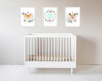 Decorations Personnalisees Chambre Bebe By Wondabear On Etsy