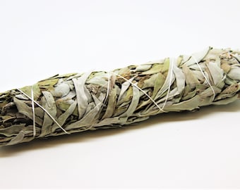 White Sage (UK) Smudge Sticks XL 8 inch- Native American Individual Smudge Stick