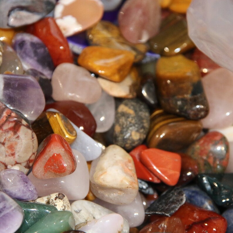 Crystal Tumble Stones 16 25mm Healing Crystals Same Day Etsy UK