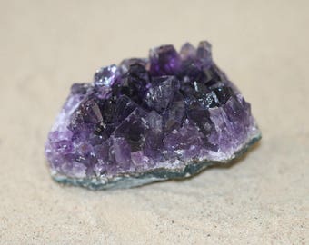 Amethyst Cluster Piece 40mm+ Deep Purple Amethyst Crystal Druzy Cluster (high grade)