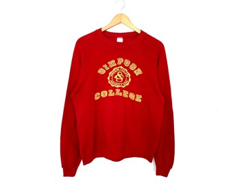 Simpsons Sweatshirt Etsy
