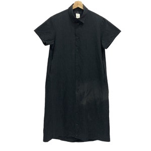 Yohji Yamamoto Y&#39;s Jacket Japan Designers Fashion Style Trench Coat Short Sleeve / Distressed Faded