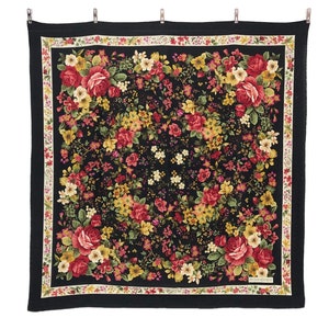 YvesSaintLaurent Silk Scarf Vintage (33”x”34.5)