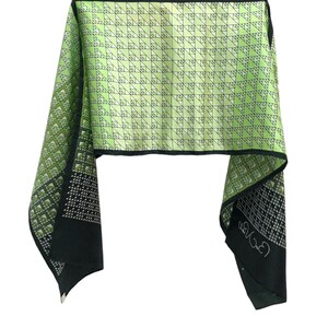 Beh Vidal Silk Scarf Vintage (10.5”x”48)