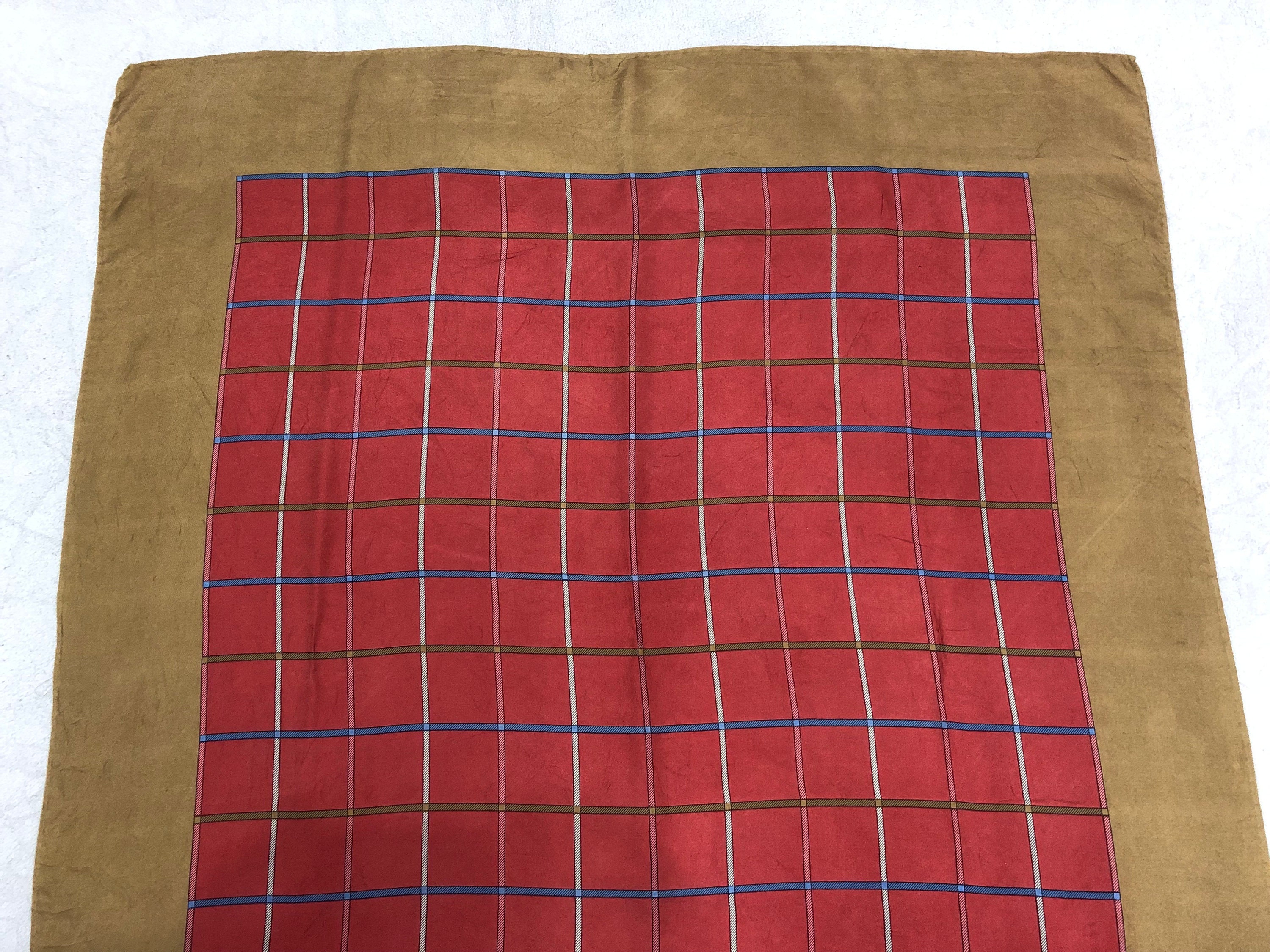 バーバリー シルクスカーフ ヴィンテージ (29”x”30) - Etsy 日本