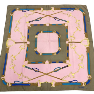 Celine Silk Scarf Vintage (33.5”x”34)