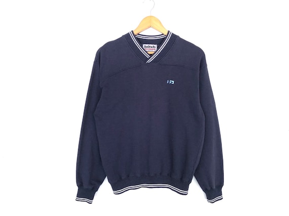 Bitch Skateboards Spellout Pullover Jumper Sweatshirt Vintage 90s