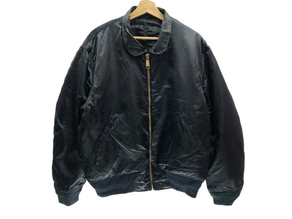 Mens Ba-tsu Spellout Embroidery Sweater Jacket Bomber Zip up
