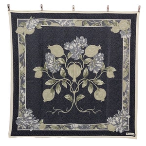Aquascutum Silk Scarf Vintage (33.5”x”33)