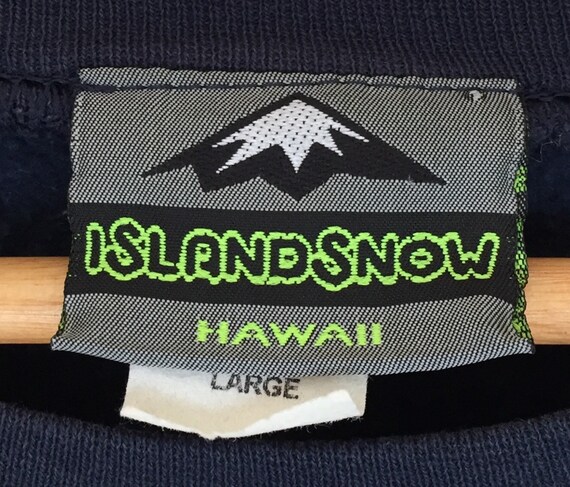 Island Snow Hawaii Beach Spellout Pullover Jumper… - image 4