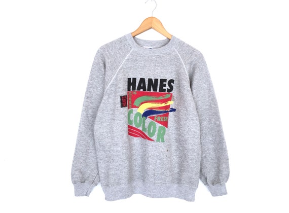 Hanes Activewear Fresh Color Spellout Pullover Jumper