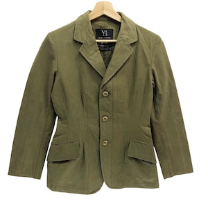 Yohji Yamamoto Y&#39;s Jacket Japan Designers Fashion Style Coat Women