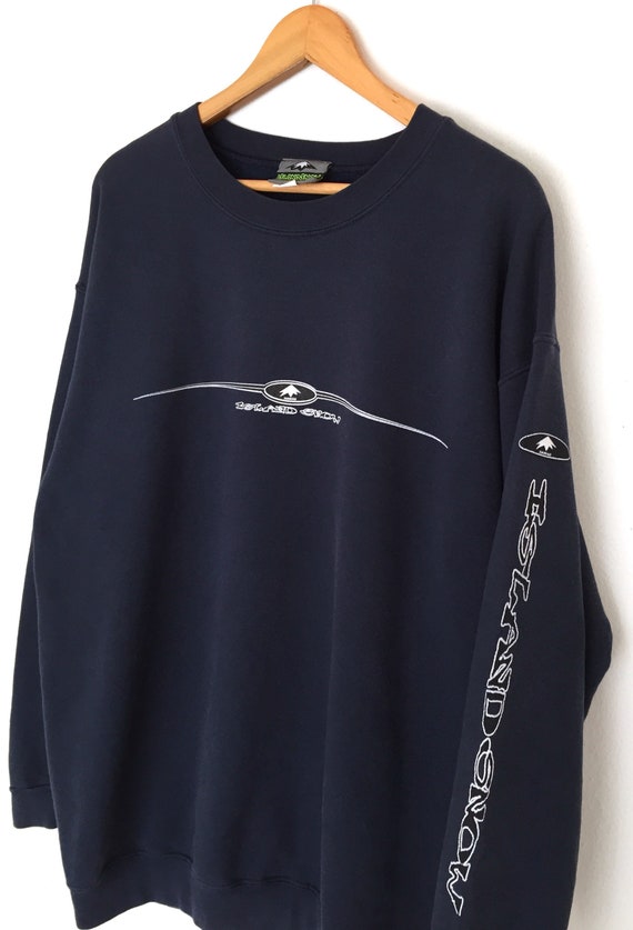 Island Snow Hawaii Beach Spellout Pullover Jumper… - image 3