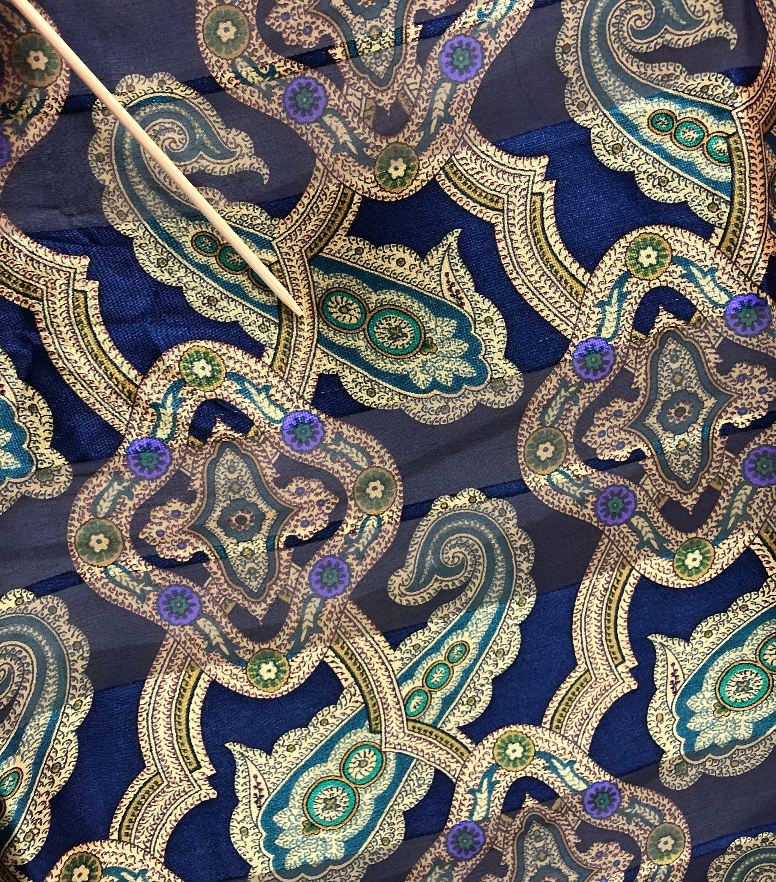 Bottega Veneta Paisley Silk Scarf Vintage (33.5”x”33.5) - Etsy