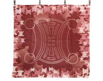 Celine Silk Scarf Vintage (23”x”22) Handkerchief