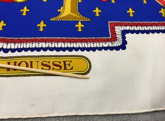 エルメス 「Selles A Housse」 シルクスカーフ ヴィンテージ (35