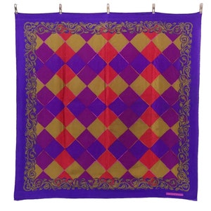 Givenchy Silk Scarf Vintage (32.5”x”33.5)
