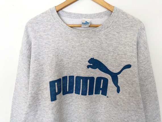 Puma Big Logo Spellout Pullovet Jumper Sweatshirt… - image 3