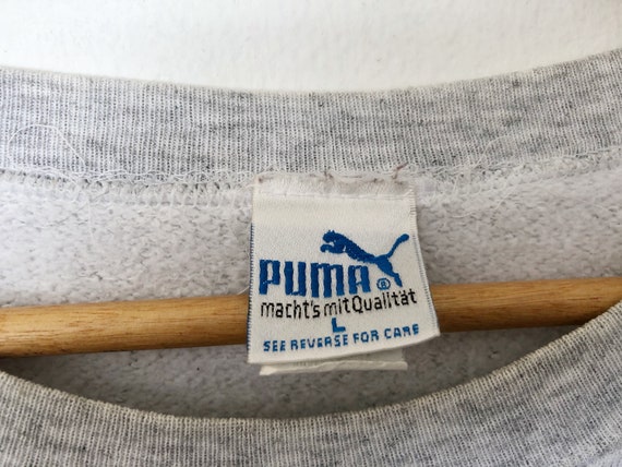 Puma Big Logo Spellout Pullovet Jumper Sweatshirt… - image 7
