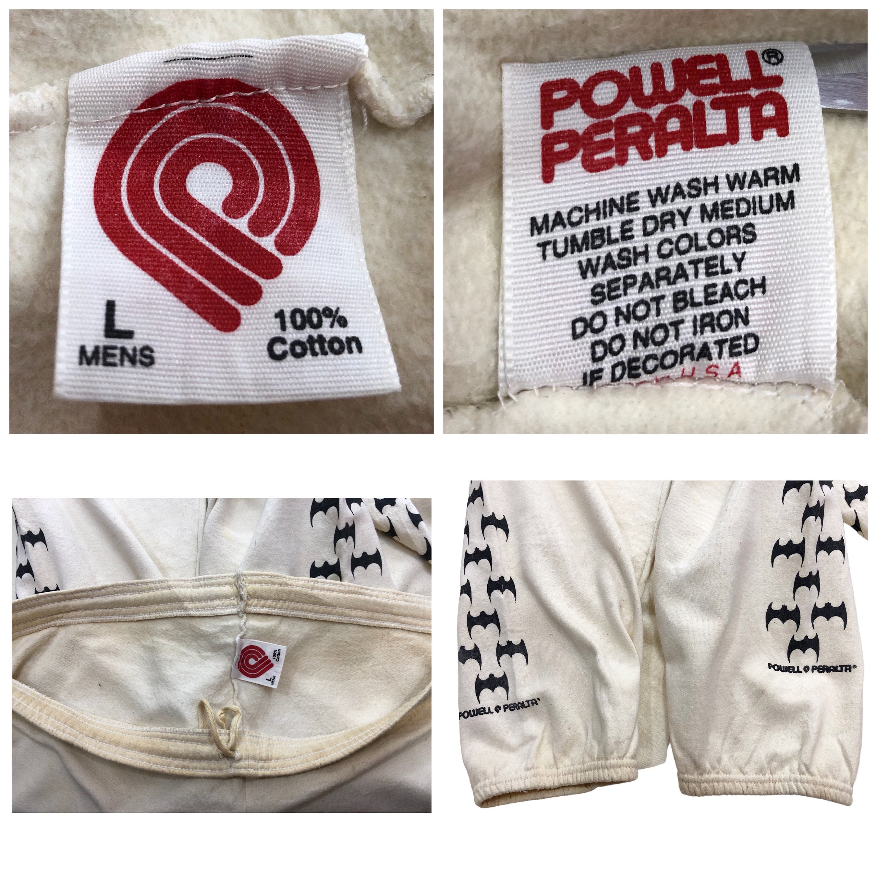 80s〜90s \"Powell Peralta\" L/S Powell Peralta Mike Frazier Yellow Man Old School Reissue