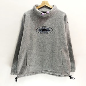 Vans Skateboard Spellout Embroidery Sweater Fleece Vintage