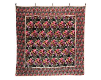 Perry Ellis Silk Scarf Vintage (34.5”x”35)