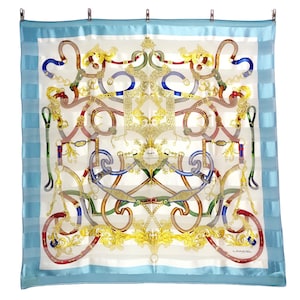 Lancel Silk Scarf Vintage (34”x”34)