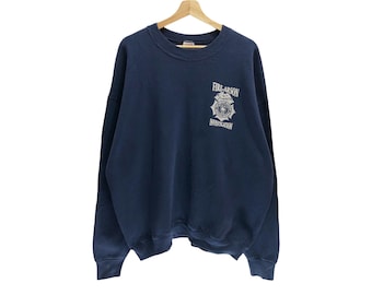 University Of iLLinois Spellout Pullover Jumper Sweatshirt Vintage 90s