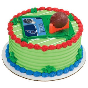 Tennessee Titans Football Cake Topper Decoration Party Supplies